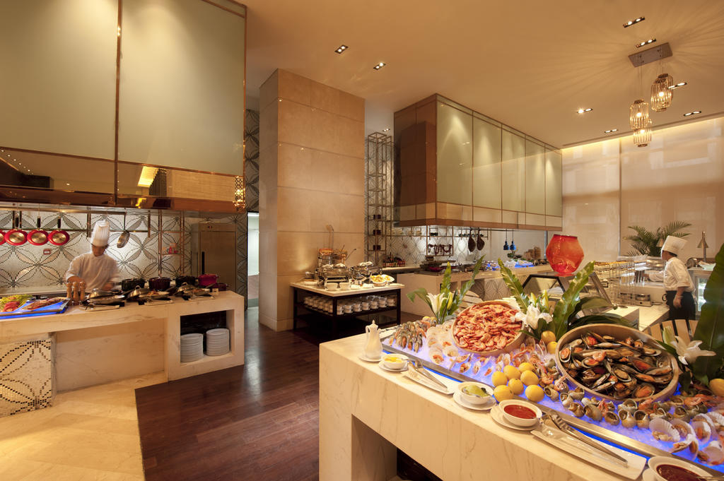 Hotel Wanda Realm Langfang Restaurant photo
