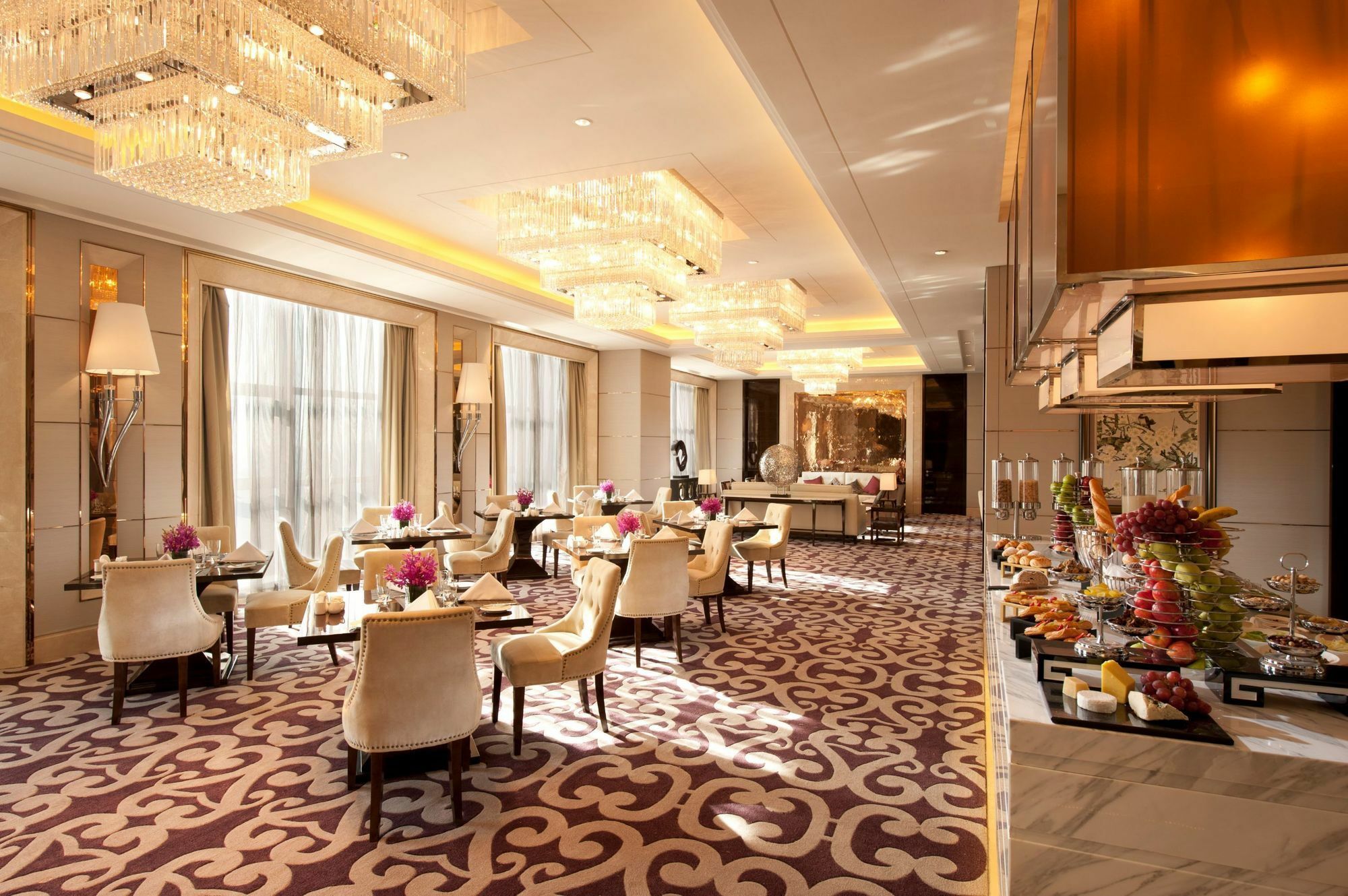 Hotel Wanda Realm Langfang Restaurant photo